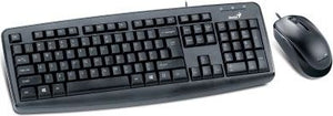 Genius Keyboard + Mouse KM-130 combo ,USB Wired , Black
