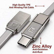 Load image into Gallery viewer, Remax Cable 3in1 Gplex data cable RC-070th,silver

