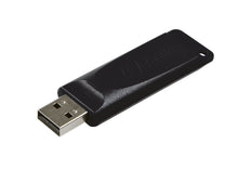 Load image into Gallery viewer, Verbatim Flash Drive USB 2.0 16GB, Slider Drive, black
