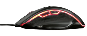 Trust Mouse Gaming GXT 168 Haze Illuminated, Black