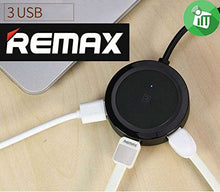 Load image into Gallery viewer, Remax Charger Hub RU-05 Inspiron 3 USB ,Black
