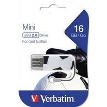 Load image into Gallery viewer, Verbatim USB 2.0 Mini / 16GB /  Sports Edition Football
