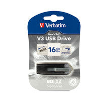 Load image into Gallery viewer, Verbatim Flash Drive 16GB V3 Store-n-Go USB 3.0
