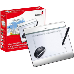 Genius Tablet with Mouse, 6"x8", MousePen i608X