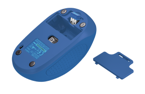 Trust Mouse Wireless,Primo,Blue Geometry