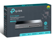 Load image into Gallery viewer, TP-Link Unmanaged Switch 8-port PoE 10/100/1000 Mbps
