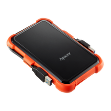 Load image into Gallery viewer, Apacer HDD External Portabel 2.5&#39;&#39;,AC630 Military-Grade Shockproof,1TB,USB3.1,Orange,colorbox
