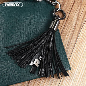 Remax Cable micro,Tassels Ring RC-053M micro cableg, Black