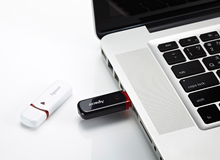 Load image into Gallery viewer, Apacer Flash Drive AH333, 64GB, USB 2.0 Black
