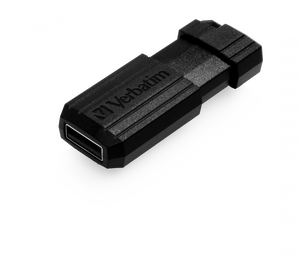 Verbatim USB 2.0 Drive 64GB Store n Go Pinstripe Black