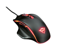 Load image into Gallery viewer, Trust Mouse Gaming GXT 168 Haze Illuminated, Black
