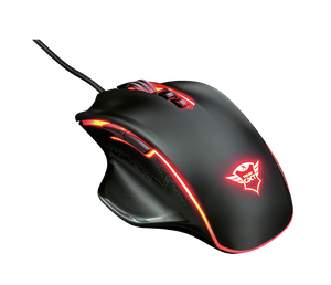 Trust Mouse Gaming GXT 168 Haze Illuminated, Black