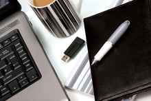 Load image into Gallery viewer, Verbatim USB 2.0 Drive 64GB Store n Go Pinstripe Black
