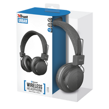Load image into Gallery viewer, Trust Headphone Leva Wireless Bluetooth, Black
