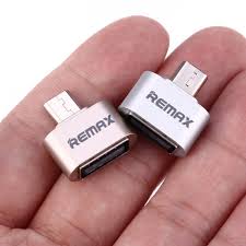 Remax Adapter RA-OTG, USB to OTG, Micro USB, Gold