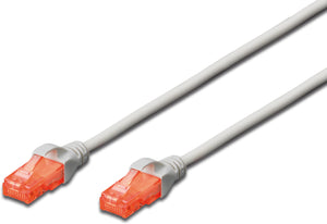 Digitus Patch Cable .Cat.6 2m U/UTP GRAU